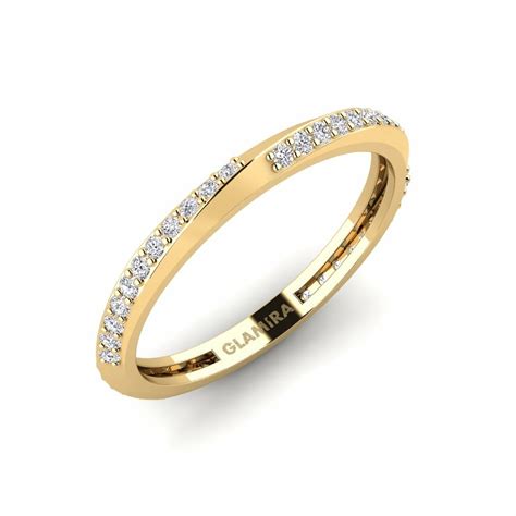 Order GLAMIRA Ring Golben in Round cut 0.32 Carat 14ct Yellow Gold Lab ...
