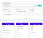 Microsoft Math Solver Calculus 的图像结果