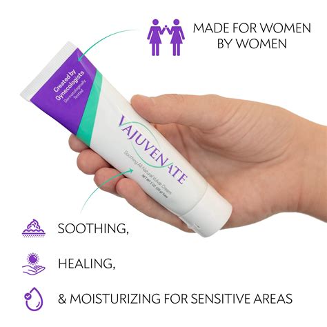 VAJUVENATE Vulvar Cream With Coconut Oil, Vitamin E, and Shea Butter ...
