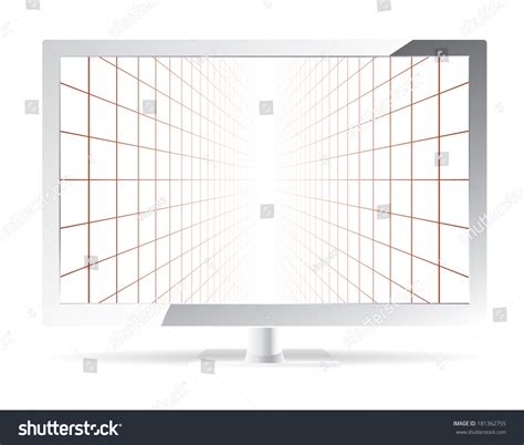 Computer Monitor Signal Processing Vector Image 的图像结果