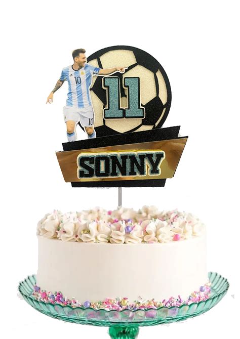 Messi Cake Topper 的图像结果
