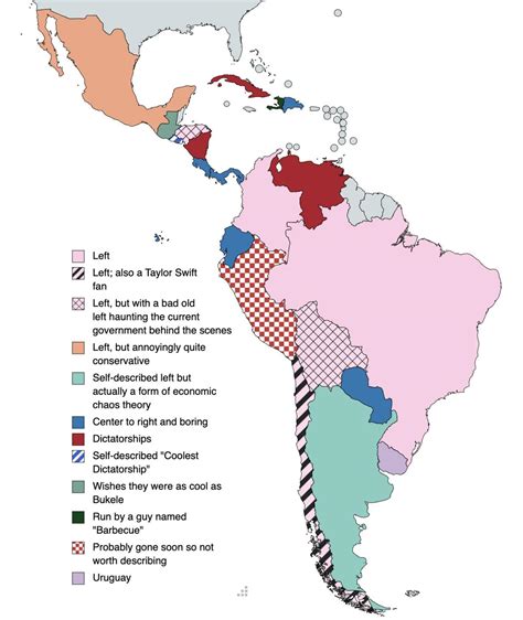 Hilarious map of Latin America goes viral after Lula's win | Semafor