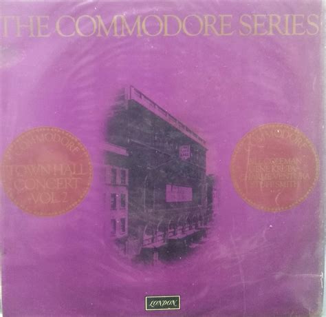 "TOWN HALL CONCERT VOL.2 THE COMMODORE SERIES" – BollywoodVinyl