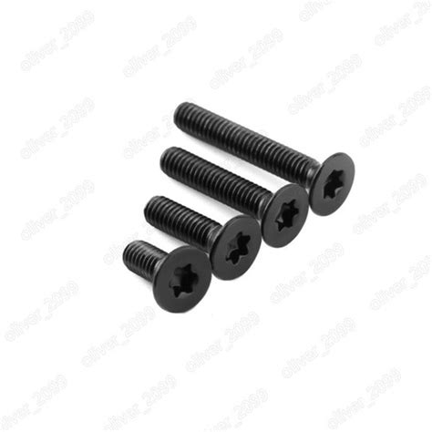Buy Black 304 Stainless Steel Torx Socket Countersunk Head Screws M1.6 ...