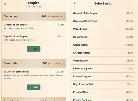 Old World Builder: Best Free Warhammer Army List App