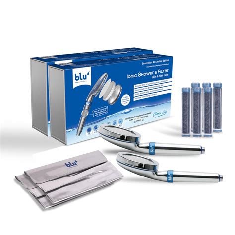 Buy Blu Intelligent Solutions Ionic Shower Head and Shower Filter ...