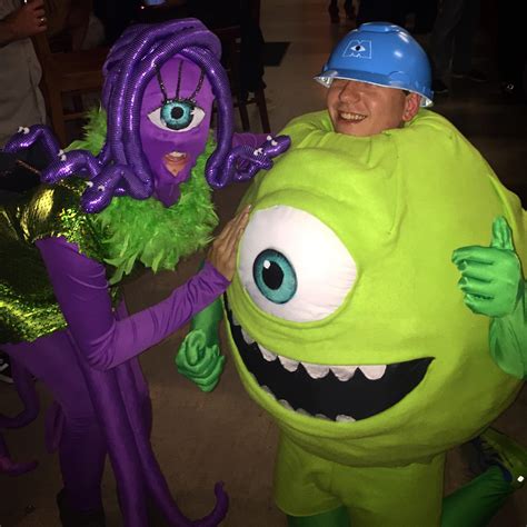 Mike Wazowski and Celia Mae : r/cosplay