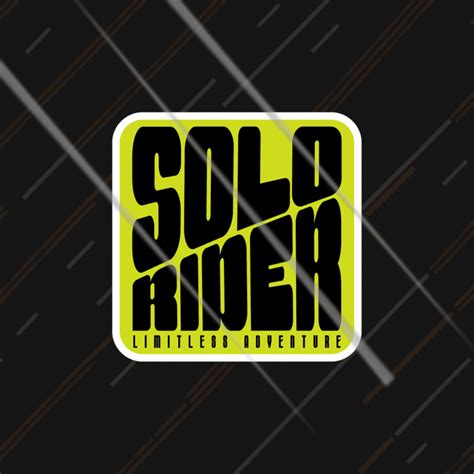 Solo Rider | Sticker – Motohomies