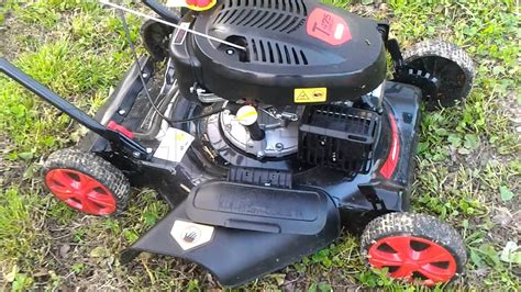 Rasaerba mulching GeoTech M510 MS T475: Avvio e  