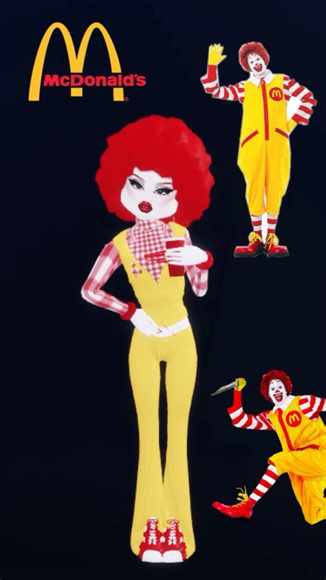 DTI | Theme: Fast Food Mascot | Ronald Mcdonald | Non Vip in 2025 ...