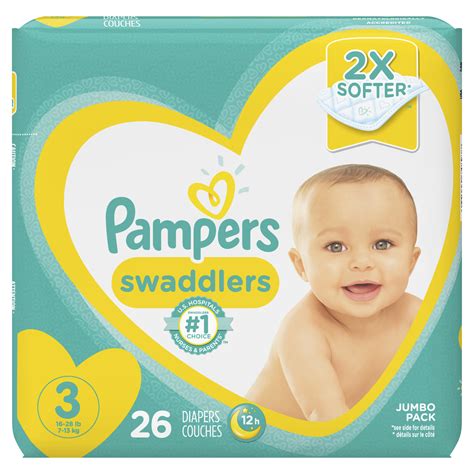 Pampers Swaddlers Diapers Size 3 26 Count | Garden Grocer