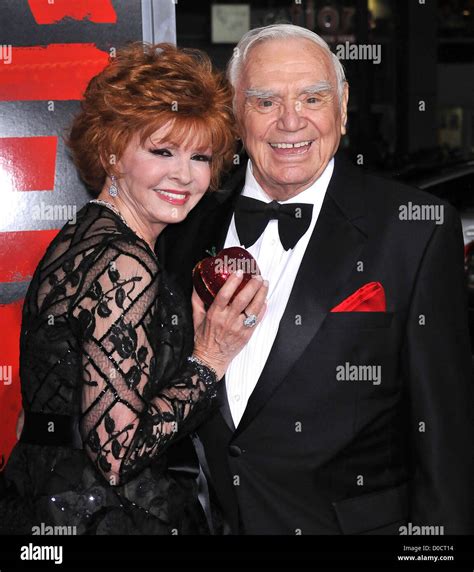 Ernest Borgnine with his wife Tova Special screening of Summit ...