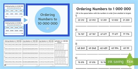 Grade 6 Numbers to 10,000,000 Lesson 4 Teaching Pack - numeracy