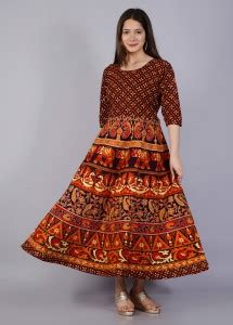 Radhika Emporium Women Maxi Red Dress - Buy Radhika Emporium Women Maxi ...