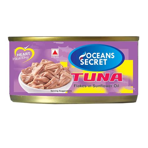 Oceans Secret - Canned Tuna Flakes in Sunflower Oil, 180g (Pack of 4 ...