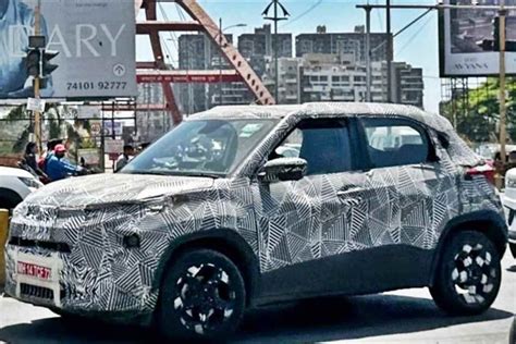 Tata Punch Facelift Spotted on Indian Roads, Launch Expected Soon
