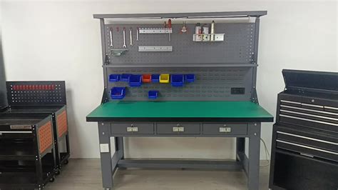 Goshen Tools Cabinet Antistatic Desk Hot Sale Lab Workbench With Light ...