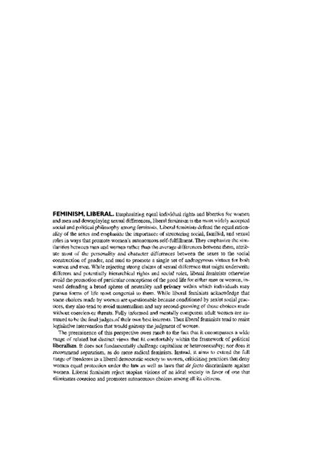 9-Liberal-Feminism - Liberal Feminism - Writings by Radical Womenof ...