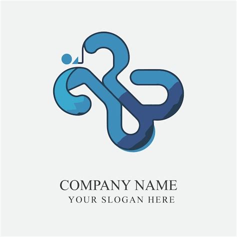Tech company logo design | Premium Vector