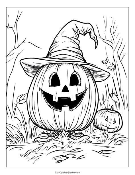 Coloring Pages Halloween Printable - Download Free Printable