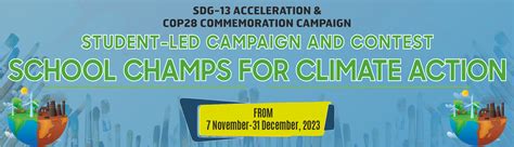 Climate Action Campaign Contest 2024 | One Day For Climate Action | SDG ...