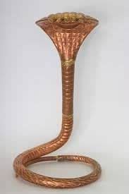 Divine Shoppe Copper Snake for Shiva Linga