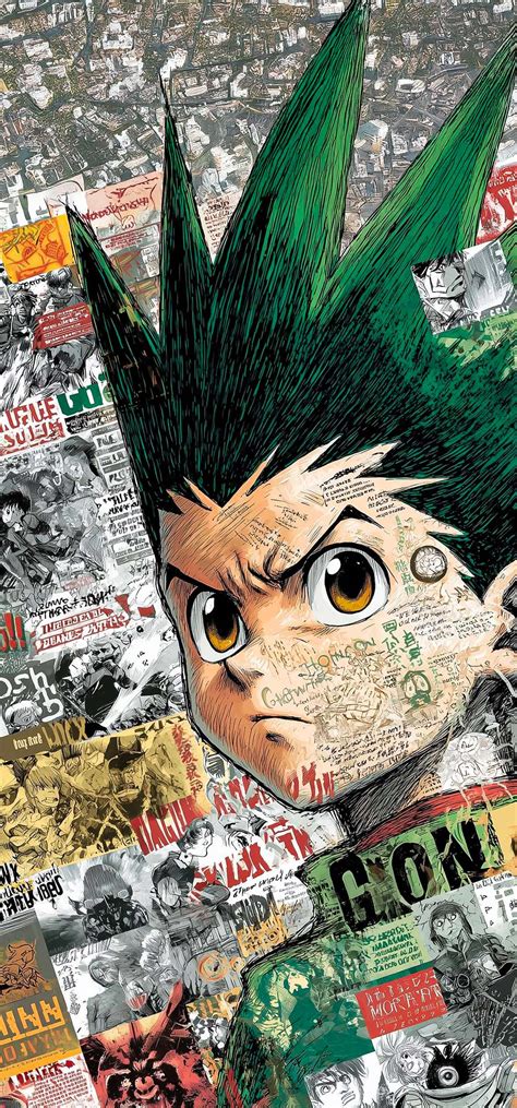 Gon Freecss Hunter x Hunter Wallpaper 4K | 1179x2526 | Wallpaper Alchemy