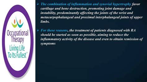 Occupational Therapy and Rheumatoid Arthritis | PPTX