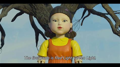 [100+] Squid Game Red Light Green Light Backgrounds | Wallpapers.com