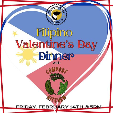 Filipino Valentines Day Dinner with Compost Kitchen, Tiger's Taproom ...