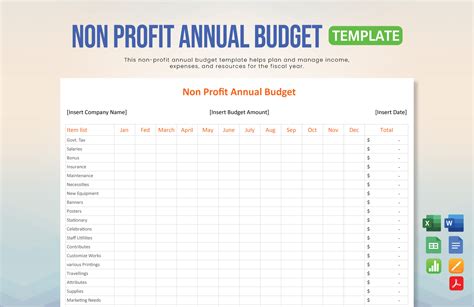Free Editable Budget Templates in Microsoft Excel to Download