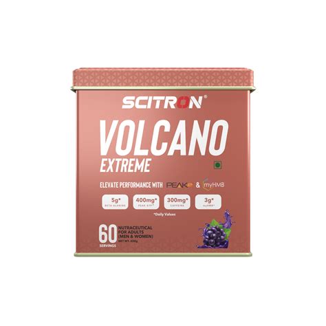 Buy Volcano Extreme Pre-Workout Supplement | Scitron