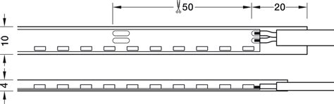 LED strip light in silicone sleeve, Häfele Loox5 LED 3099 24 V 2-pin ...