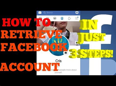 Image result for How to Retrieve Facebook Account without Code