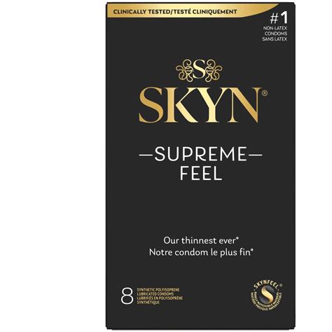 Skyn Supreme Non Latex Condom - Thinnest for Ultimate Comfort and Protection - CTC Health