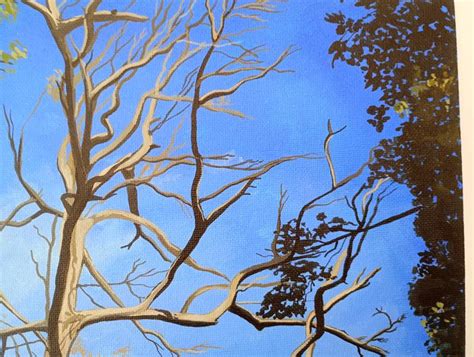 Tree Study #5 Painting by Kitty Cooper | Saatchi Art