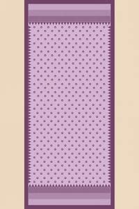 Buy Purple Silk Lotus Symphony Printed Dupatta For Women by Thee Modern ...