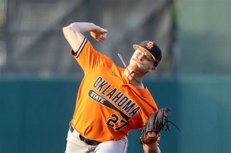 Cleveland Guardians draft 6-7 RHP Justin Campbell from Oklahoma State ...