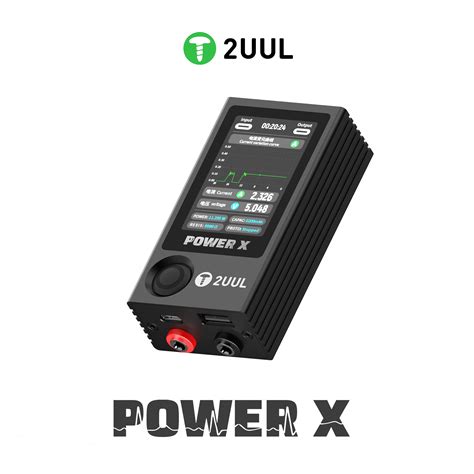 2UUL Power X DC Power Supply - 30V/5A, Compact Design, Real-Time Display