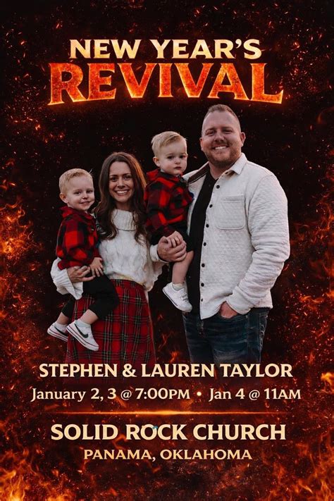 New Years Revival! , Solid Rock Church, Panama, 2 January to 4 January ...