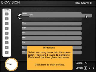 Class 8 Biology - Chapter 1 - Evaluation Game EM - Slide Preparation