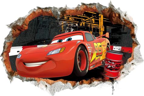 HAO QIN 3D Car Wall Stickers for Children Bedroom Decoration India | Ubuy