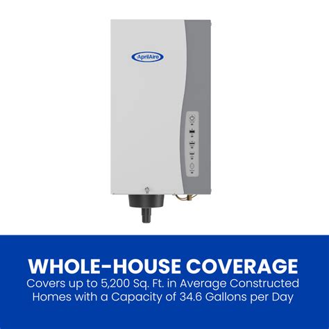 Whole-House Steam Humidifier with Fan Pack - AprilAire 865