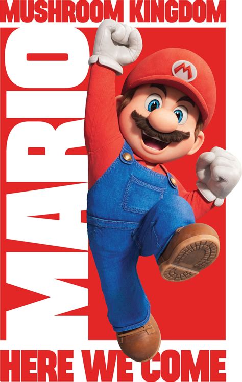 Posters for Super Mario Bros Movie leak online showing various ...
