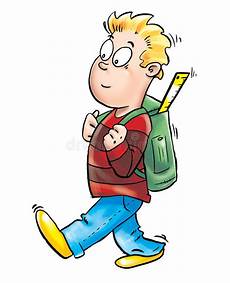 Going To School Clipart by Kid Going To School Stock Illustration Illustration Of Going To School Clipart