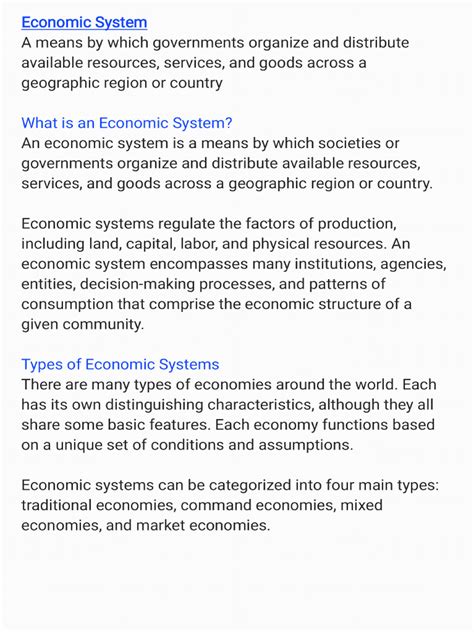 Economic System Types 的图像结果