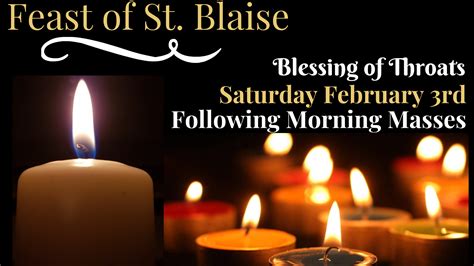 Feast of St. Blaise 2024 — Cabrini