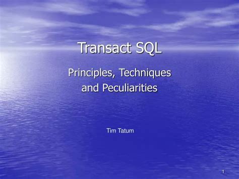 Image result for Beginner for SQL Transact Tutorial