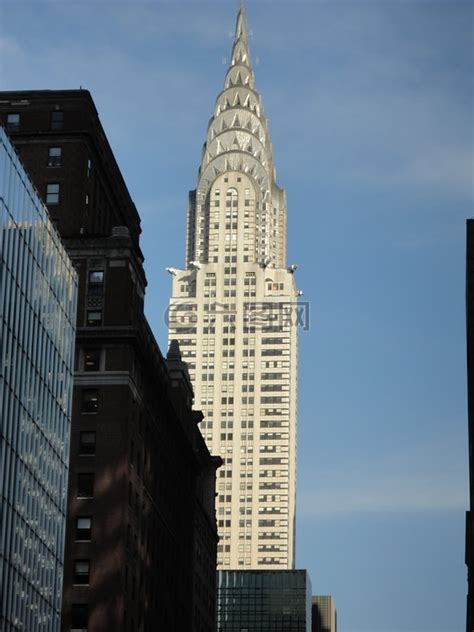 纽约摩天大楼在黎明高清图片下载-正版图片503362645-摄图网