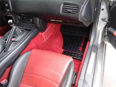 Honda S2000 1999-2011 Aluminum Metal diamond Floor Mats – Diamond MATS